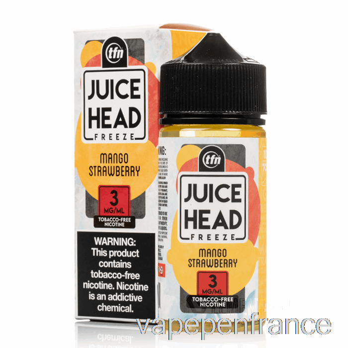 Congeler Mangue Fraise - Tête De Jus - 100 Ml 0 Mg Stylo Vape